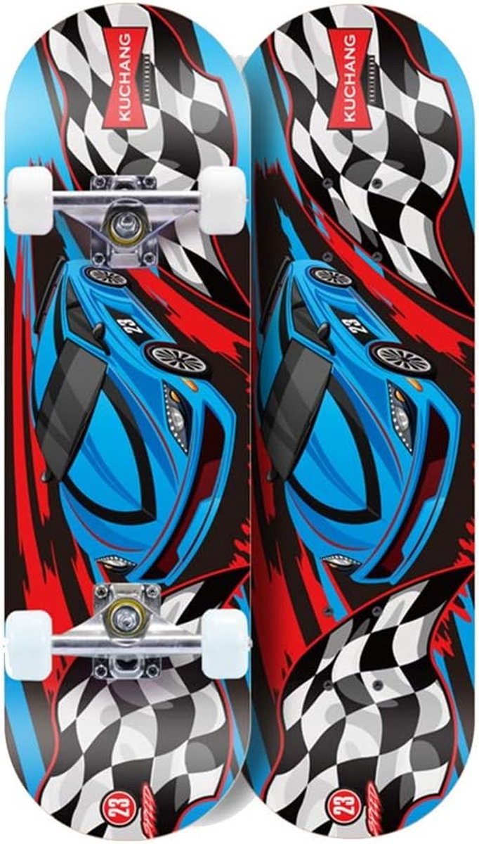Maple Leaf Skateboard Four Wheel Board Straat Tricks 7 Lagen Esdoornhout 80 x 20 cm