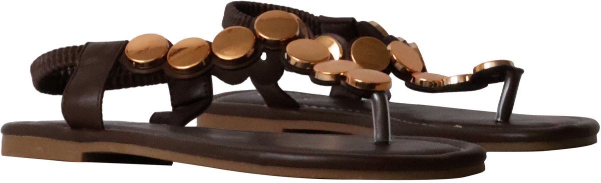Platte instapsandalen uit Parijs