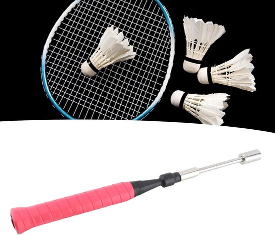 Badminton Racket Trainer - Swing Oefentool - Kracht Verbeteren - Verstelbaar Gewicht - 39 cm - Zwart — afbeelding 2