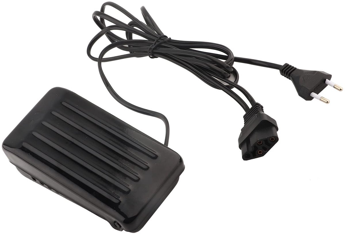 Dailygoods - Naaimachine Motor Voetpedaal Set 180W voor Thuisgebruik
