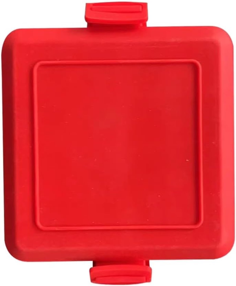 Magnetron Sandwich Maker Snelle Tosti Maker Ontbijt Maken Stekkervrije Bediening Compact Ontwerp Rood