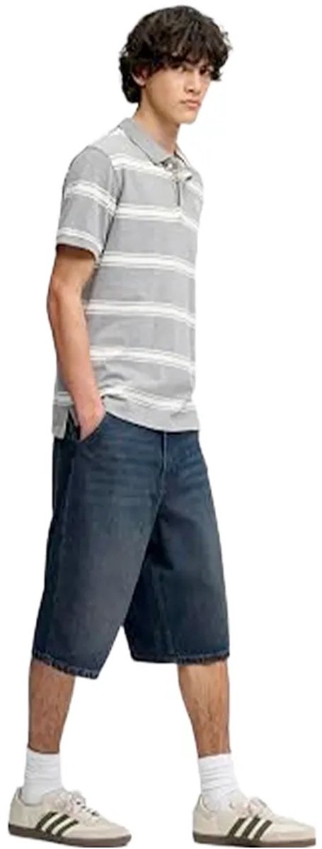 Superdry Oversized Washed Shorts Heren Jeans shorts Viper Vintage Indigo