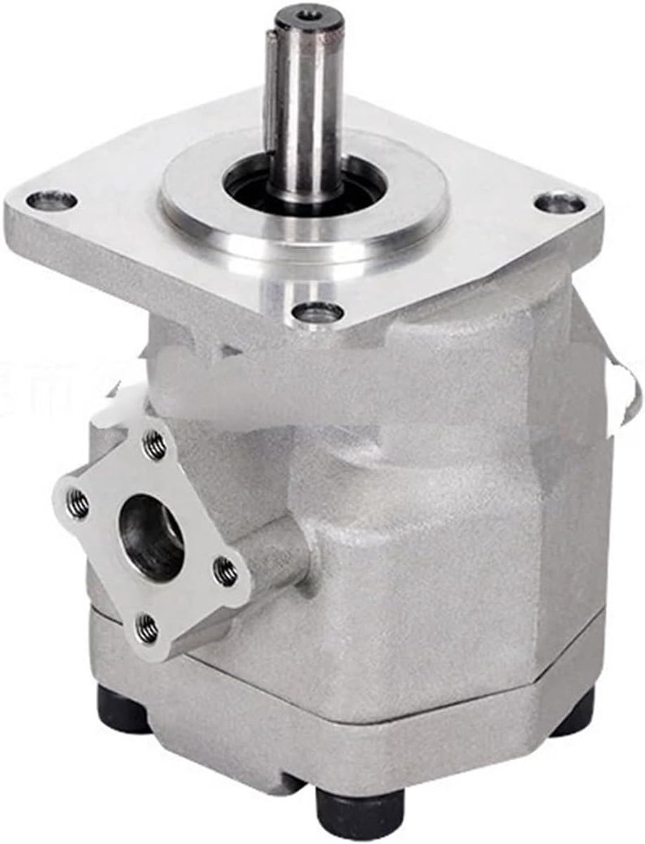 Hydraulische Tandwielpomp - Oliepomp Hogedruk - Krachtoverbrenging Systeem - Nauwkeurige Afwerking - 490 gram - Grijs