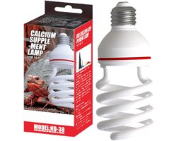 Reptiel Zonnebad Lamp - Terrarium Verlichting UVB - Gezondheid Reptielen - Natuurlijke Zon Simulatie - 26W 110V - Niet gespecificeerd