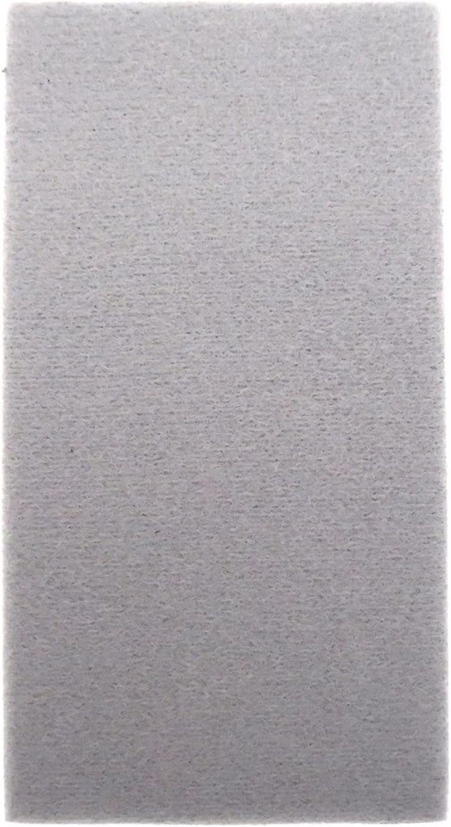 Polijstpad Spons - Interface Pad - Schuren en Polijsten - Schokabsorberend - 70 x 130 mm - Zwart
