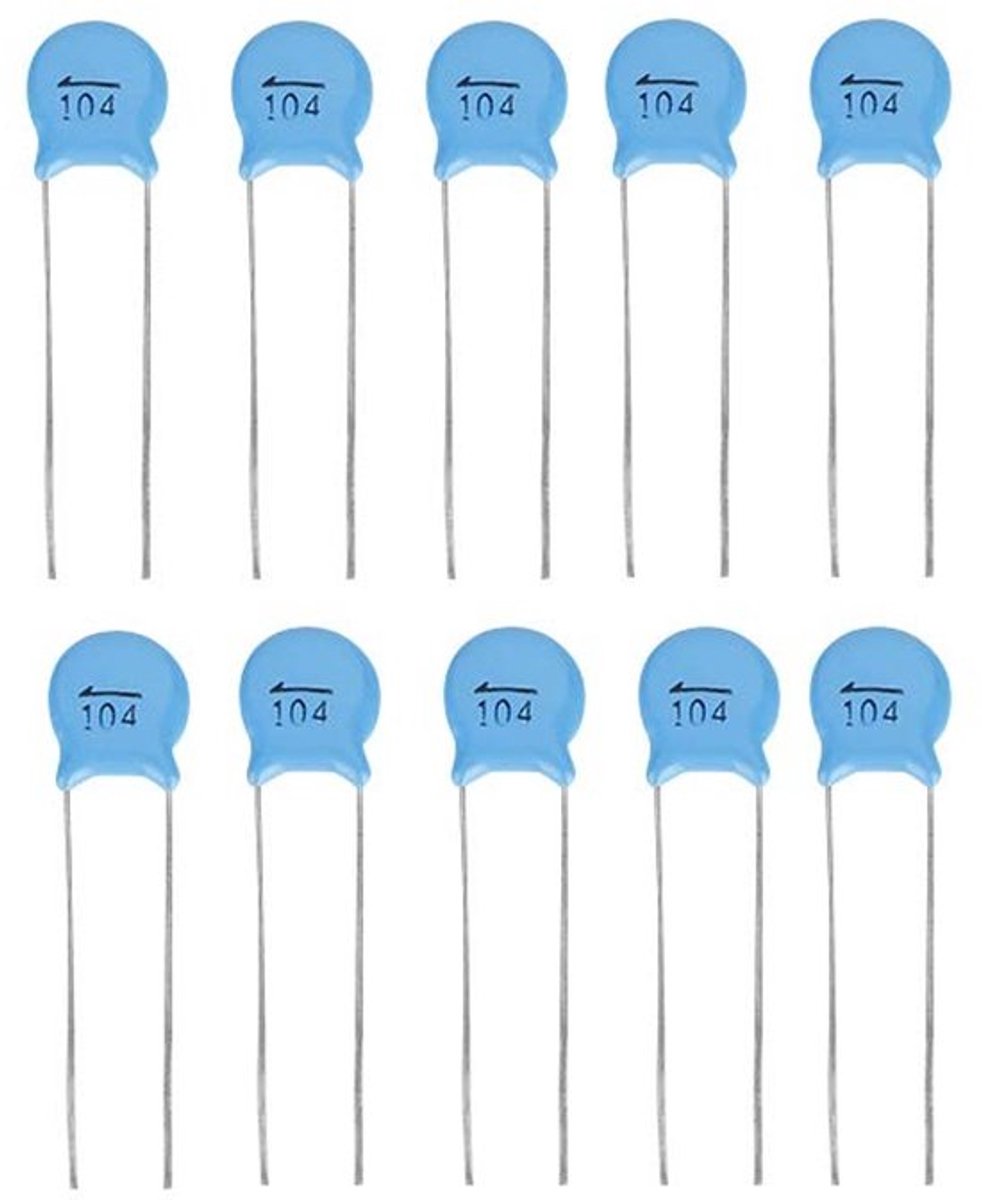Dailygoods - Keramische condensator - Condensatorkit 50 stuks