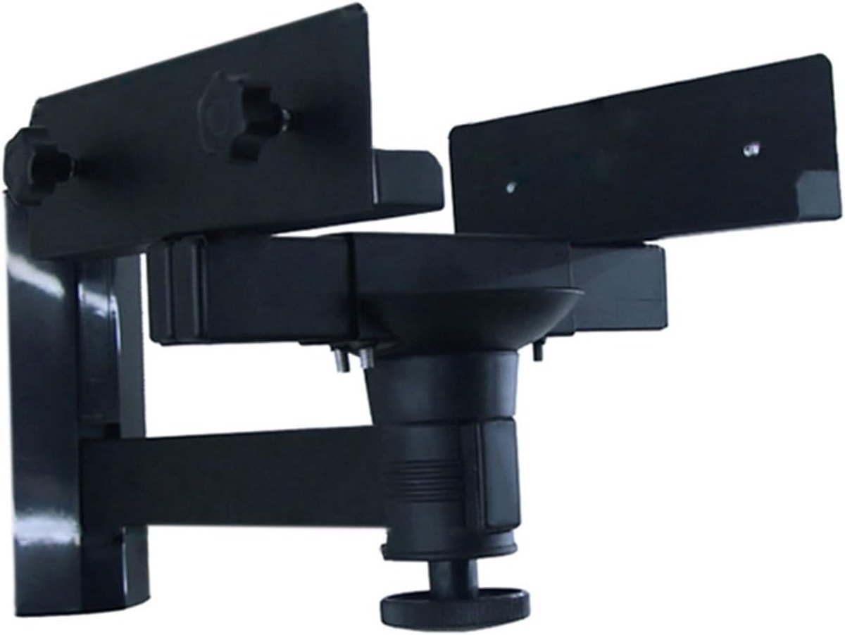Luidsprekerstandaard - Muurbeugel Audio - Home Cinema - Verstelbare Draaikop - 25 kg draagvermogen - Zwart