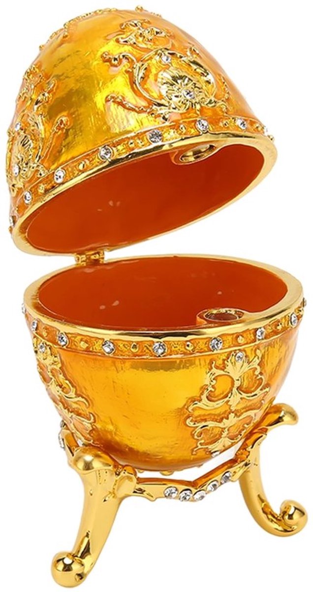 Dailygoody - Egg Style Jewelry Trinket Box - Decoratief - Handgeschilderd