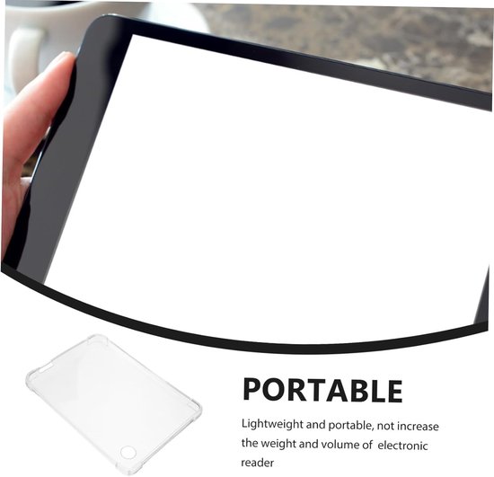 E-reader Hoes - E-book Beschermer - Comfortabel Lezen - Op Maat Gemaakt - 16 x 12 x 1 cm - Transparant — afbeelding 4