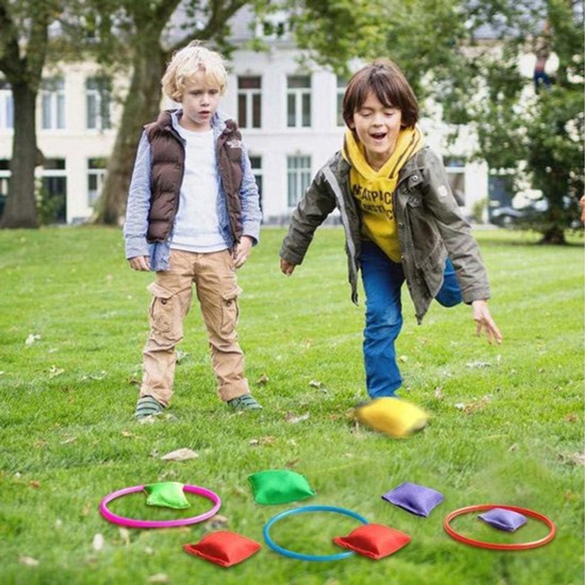 8 Stuks Mini Circus Ballen voor Beginners en Kinderen - Jongleerset