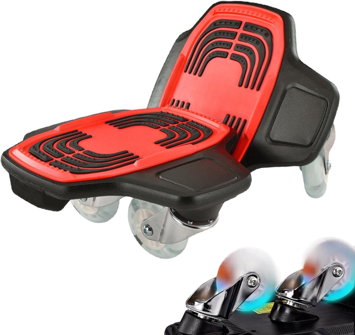 Split Skateboard Roller Skate Deck Beginners Leren Flitsende Wielen 11 Inch Dek