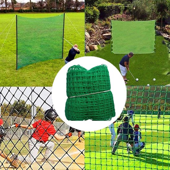 Golf Oefennet - Golfnet Golf - Golf Oefenen - Sterk Stabiel Materiaal - 2x2m - Groen van GOLF — afbeelding 2
