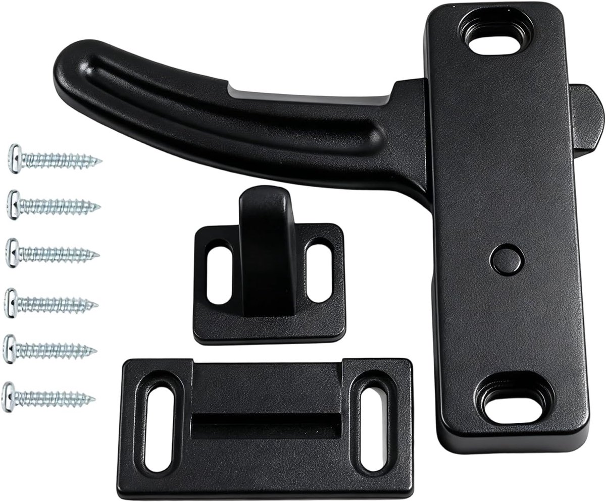 Vliegenhordeur Camper - Muggenhor Deur - Buiten Leven - Ergonomische Handgreep - 15.4 cm - Meerkleurig