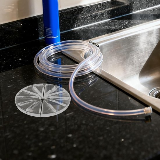 Mixer Spatbescherming - Garde Deksel - Schoon Bakken - Universele Pasvorm - 14x14x1 cm - Transparant — afbeelding 4