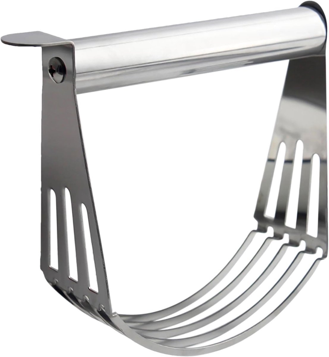 Deegmixer - Bakgereedschap - Bakken Maken - Roestvrij Staal - 13 cm Lengte - Zilver