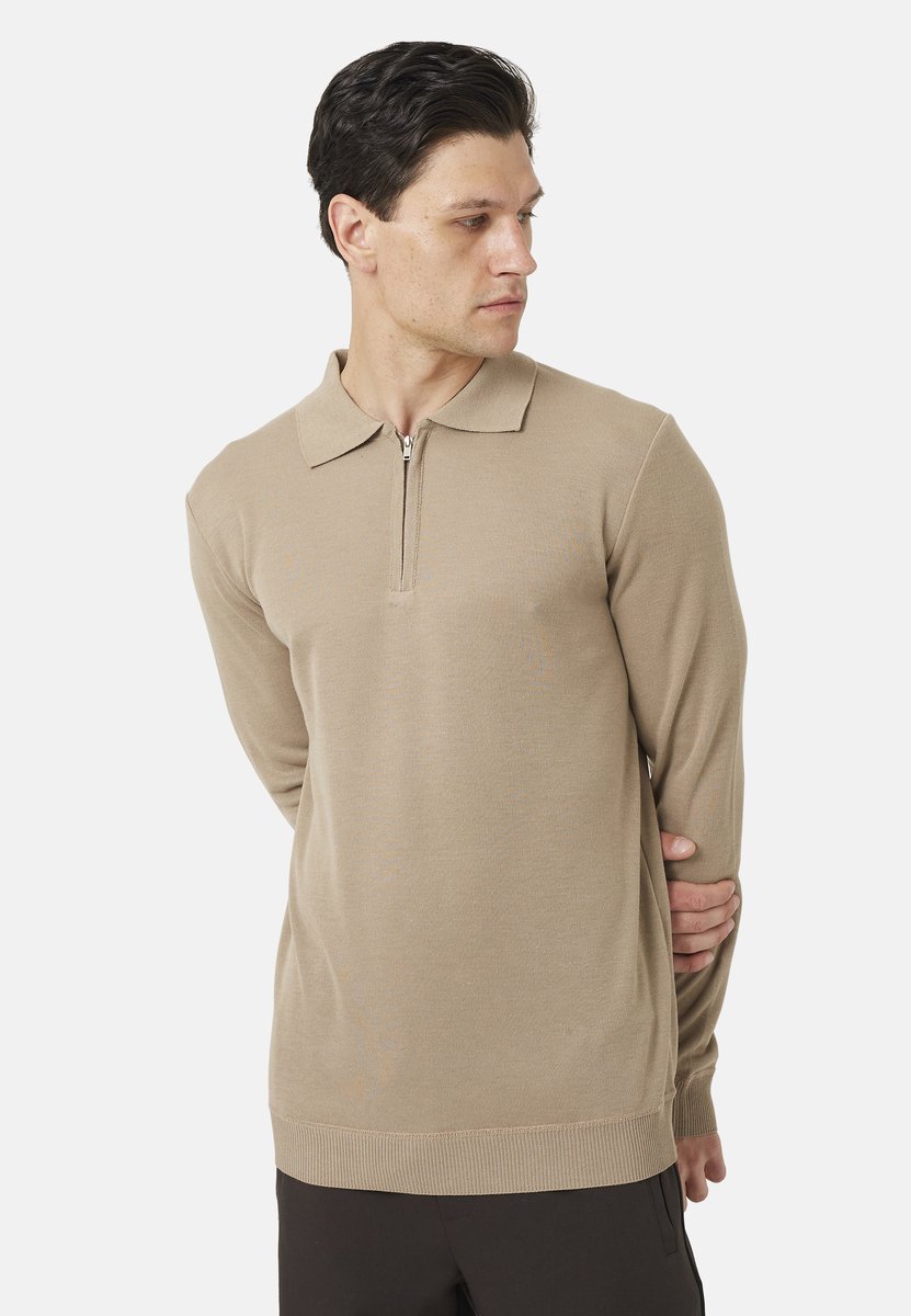 Brave Soul - Outdoortrui - Polyester - Mannen - Maat XXL - steenkleur