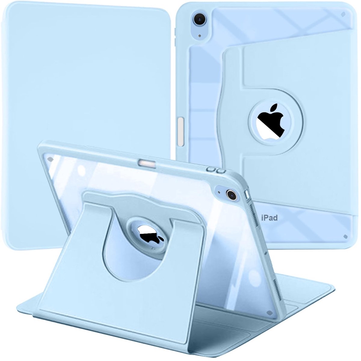 Solidchoice - iPad (A16) 11" Beschermhoes met 360° Rotatie en Penhouder