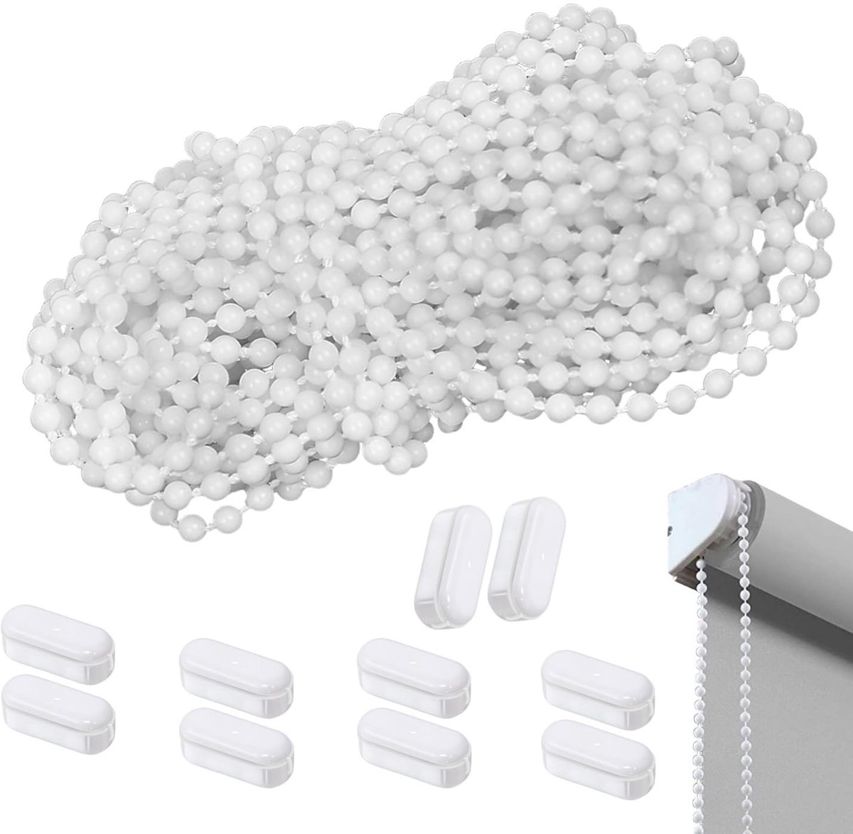 Solidchoice - Rollerblind Ketting Vervangingsset van 10 m