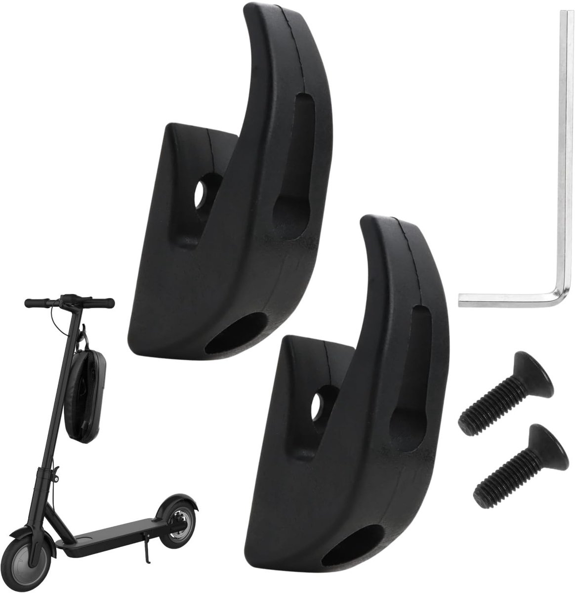 Solidchoice - Multifunctionele Scooter Haak, Set van 2 voor E-Scooter