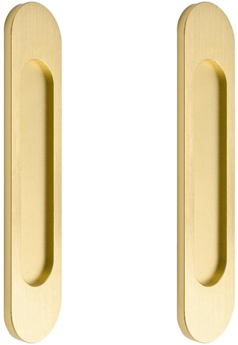 Deurgreep Modern Design - Aluminium Handgreep - Antislip Deurknop - Zwart - Voor Schuifdeuren - Hoogwaardige Kwaliteit
