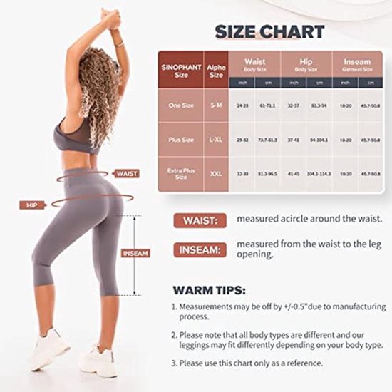 Hoge Taille Capri Legging voor Dames - Zacht en Rekbaar Voor Fitness en Yoga van hoge — afbeelding 5