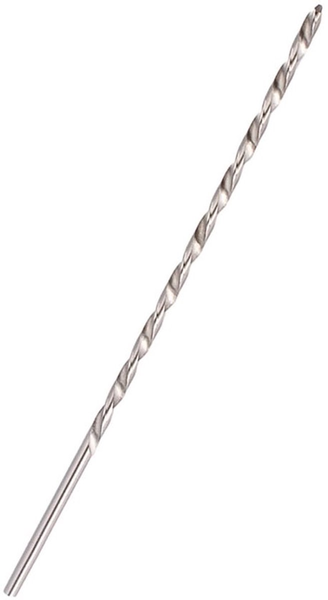 Boor 4 Mm Extra Lange - HSS 200 Mm - Schachtvijzel - Hout - Aluminium - Kunststof - Hoogwaardig Materiaal - Boorbit