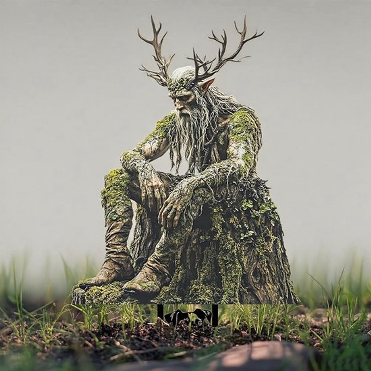 Decoratieve Tuinsteker met Paddenstoelfiguur voor Binnen en Buiten