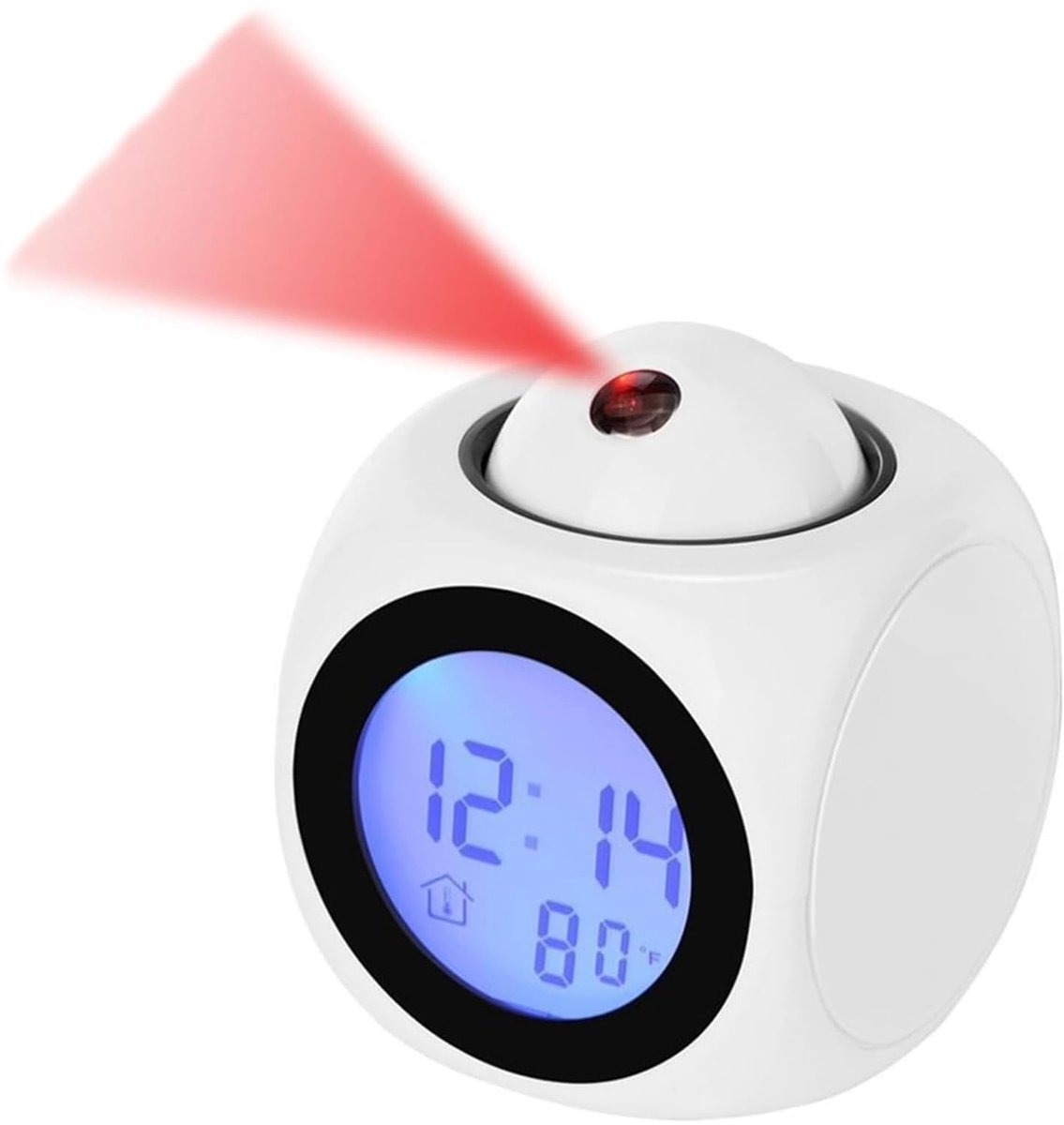 Solidchoice - LED Digitale Klok met Projectie en Temperatuurweergave