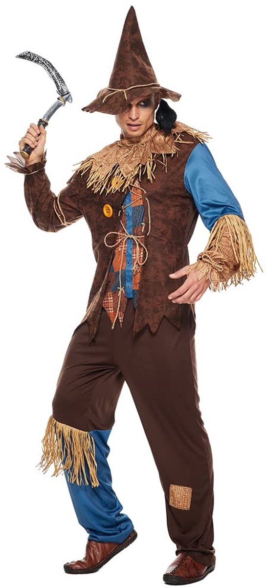 Solidchoice - Eng Scarecrow Kostuum voor Volwassen Mannen