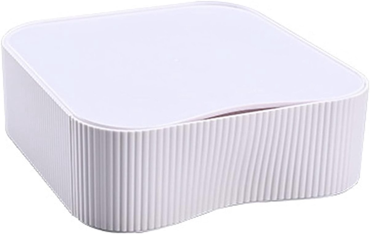 Stapelenbare Desktop Opbergdoos voor Kantoor, Makeup en Sieraden - 23 x 22 x 8 cm, Organiseer je Bureau Efficiënt met Multifunctionele Lades