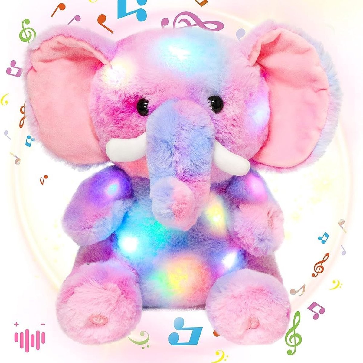 Solidchoice - LED Muzikale Knuffellam met Verlichting
