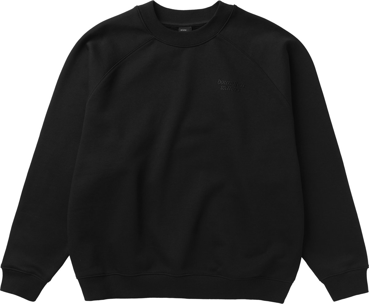 Mystic Enroute Crew Sweat - Black