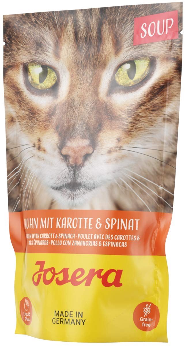 Solidchoice - Soep voor Katten met Kip, Wortel en Spinazie, Graanvrij