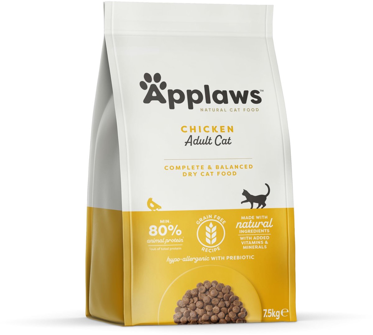 Solidchoice - Complete Natuurlijke Droge Kattenvoeding voor Volwassen Katten - 7.5kg