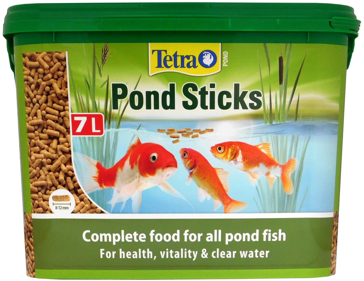 Solidchoice - Vijvervoeding met Sticks voor Gezonde Vijvervissen - 7L