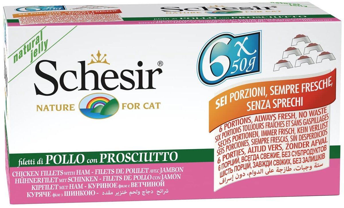 Solidchoice - Natvoer voor Katten met Kip en Ham in Gelei