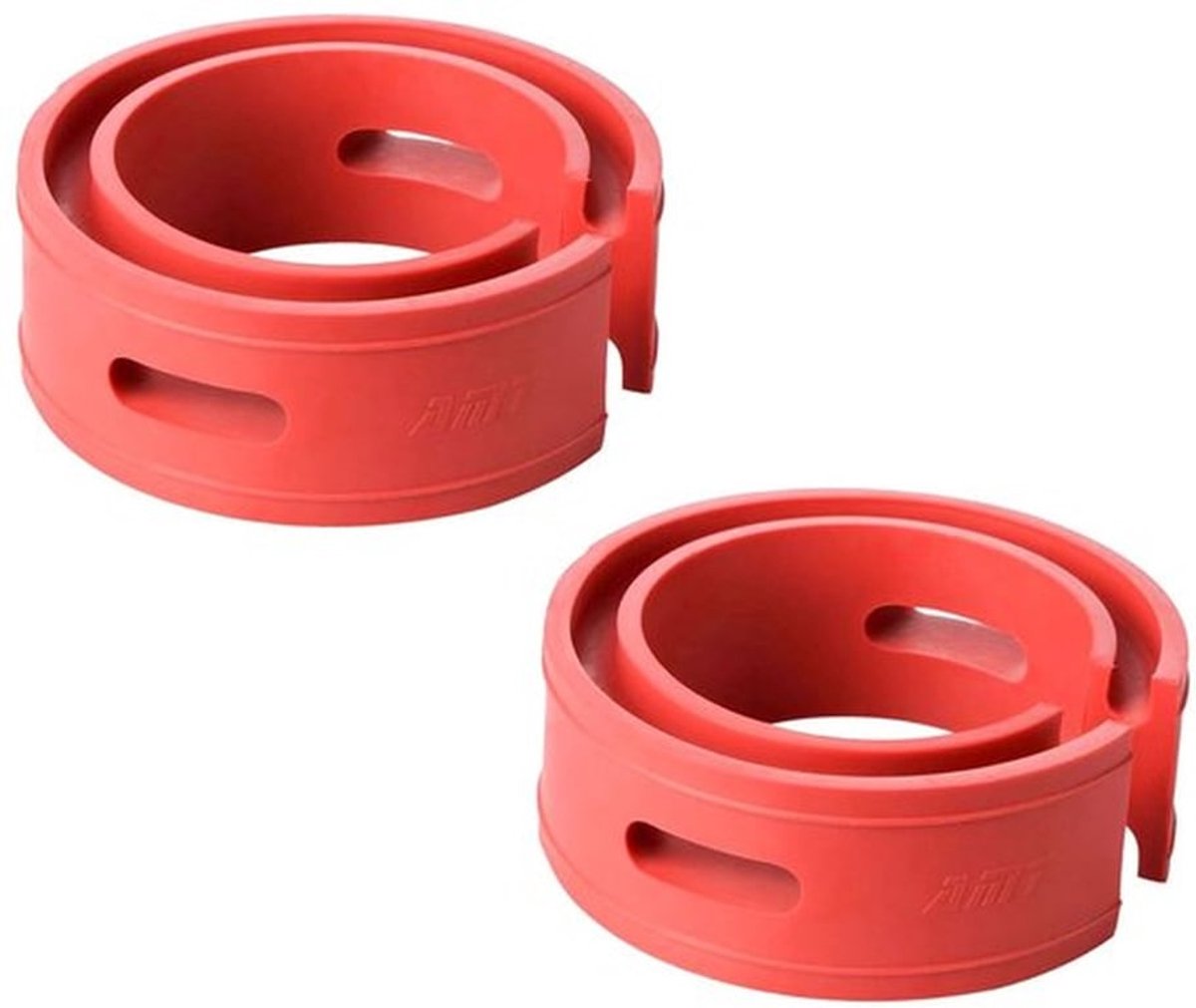 Schokdemper Auto Tuning - Rubber - 2 Stuks - Universeel - Hoogwaardig - Waterdicht - Afmetingen: 23 mm veerweg - Rubberen Buffer