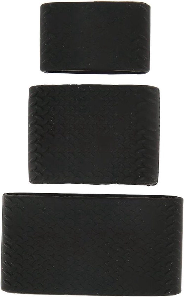 - clipperbanden - antislip - siliconen - slijtvast - gereedschapsbeschermhoes - Barbers Electric Clip Heat Baber - 3 stuks - geschikt voor - kleur - model