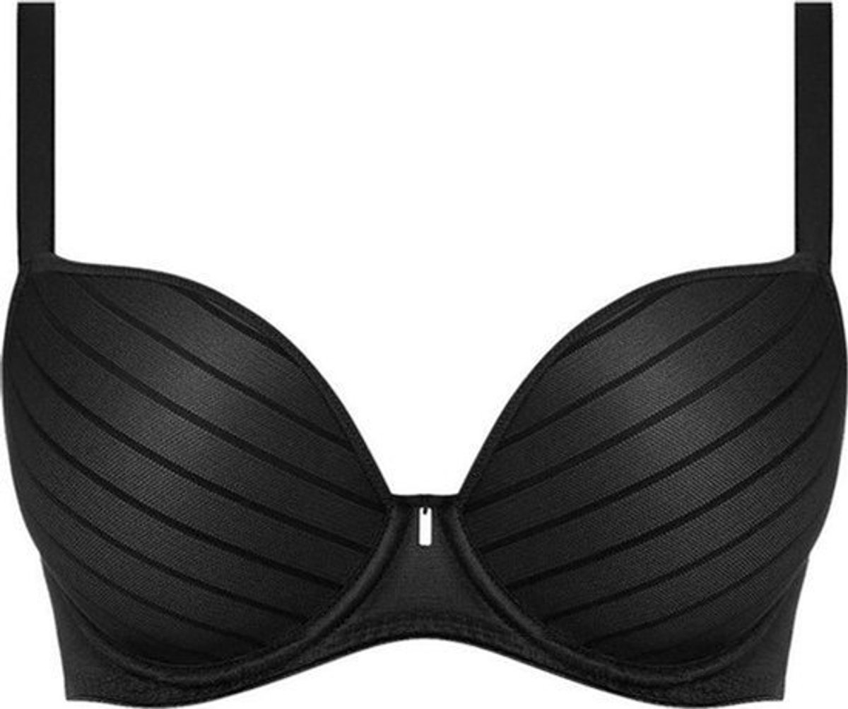 Freya Cameo Deco Plunge beha zwart