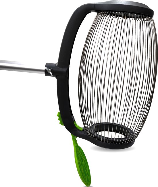 Notenraper en fruitraper - 7 liter - Telescopische steel - Zonder bukken — afbeelding 3