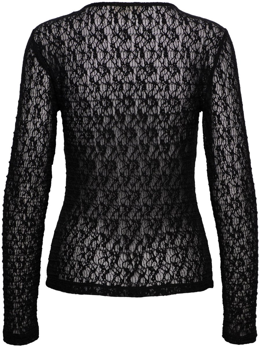 &Co Woman TRIS LACE - Top - S - Zwart