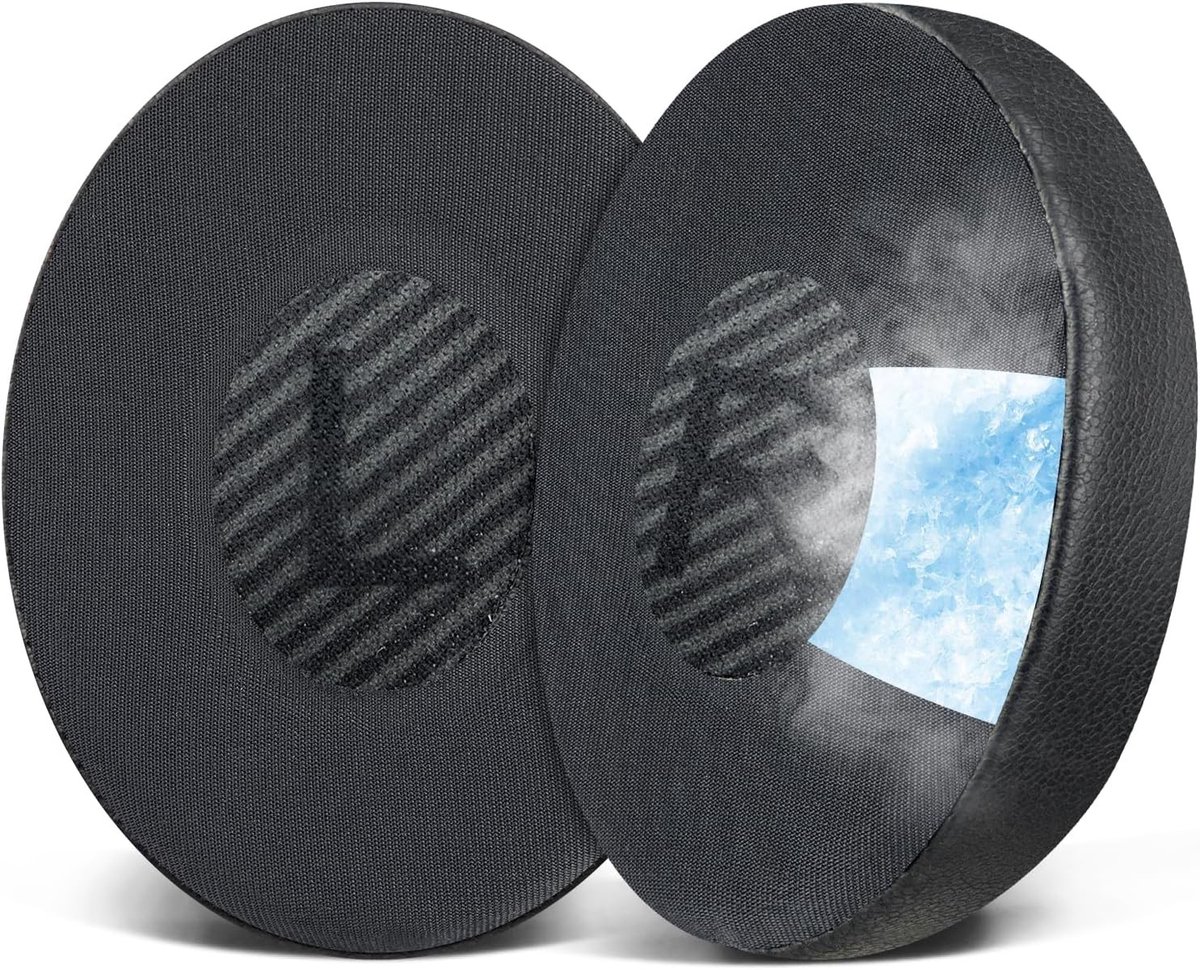 Vervangende Oorkussens van Koel Gel voor On-Ear Hoofdtelefoons, Comfortabele Earpads met Geluidisolatie en Hoogwaardige Schuimkussens