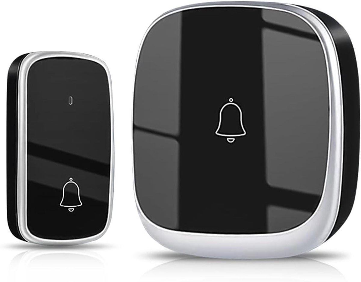 Draadloze Deurbel - Geen Batterij - Huis Beveiligen - Plug En Play - 32 Melodieën - Wit