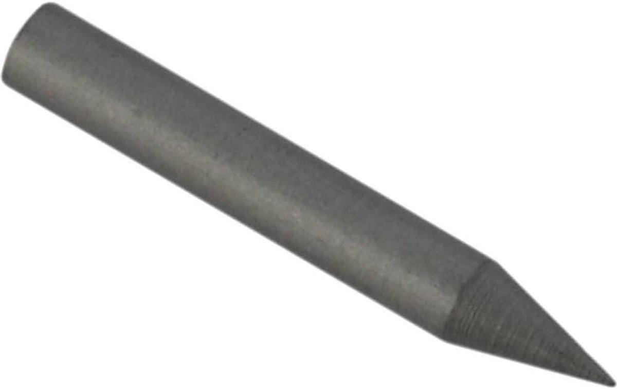 Graveer Accessoire - Reserveonderdelen Ponsen - Metaal Bewerken - Hardmetalen Punt - 2 Centimeter - Zwart