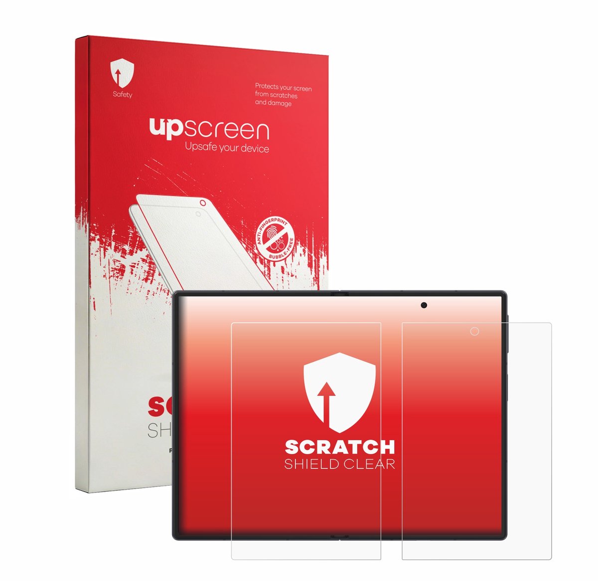 upscreen - Screenprotector voor Samsung Galaxy Z Fold 8 (Inner display) - Folie Beschermfolie transparant