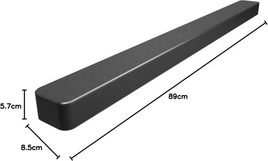 Soundbar met Subwoofer - Home Cinema Geluid - Film Kijken - Draadloze Subwoofer - 300W 2.1 Kanalen - Zwart — afbeelding 2
