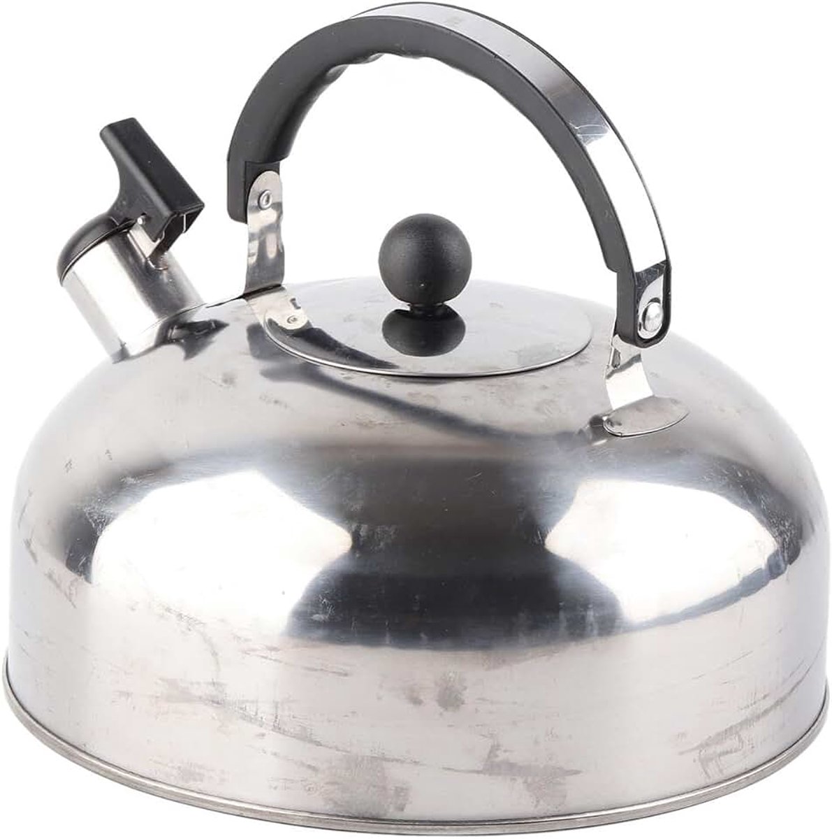 3L Roestvrijstalen Fluittheeketel, Snel Opwarmen, Waterkoker, Theeketel, Fluitketel, Waterkoker met Handvat, Theepot voor Inductie en Gas