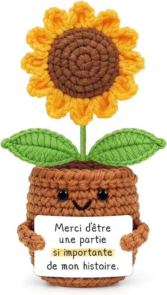 Figuren in Franse stijl, decoratie of cadeau, zonnebloem, 1 stuk