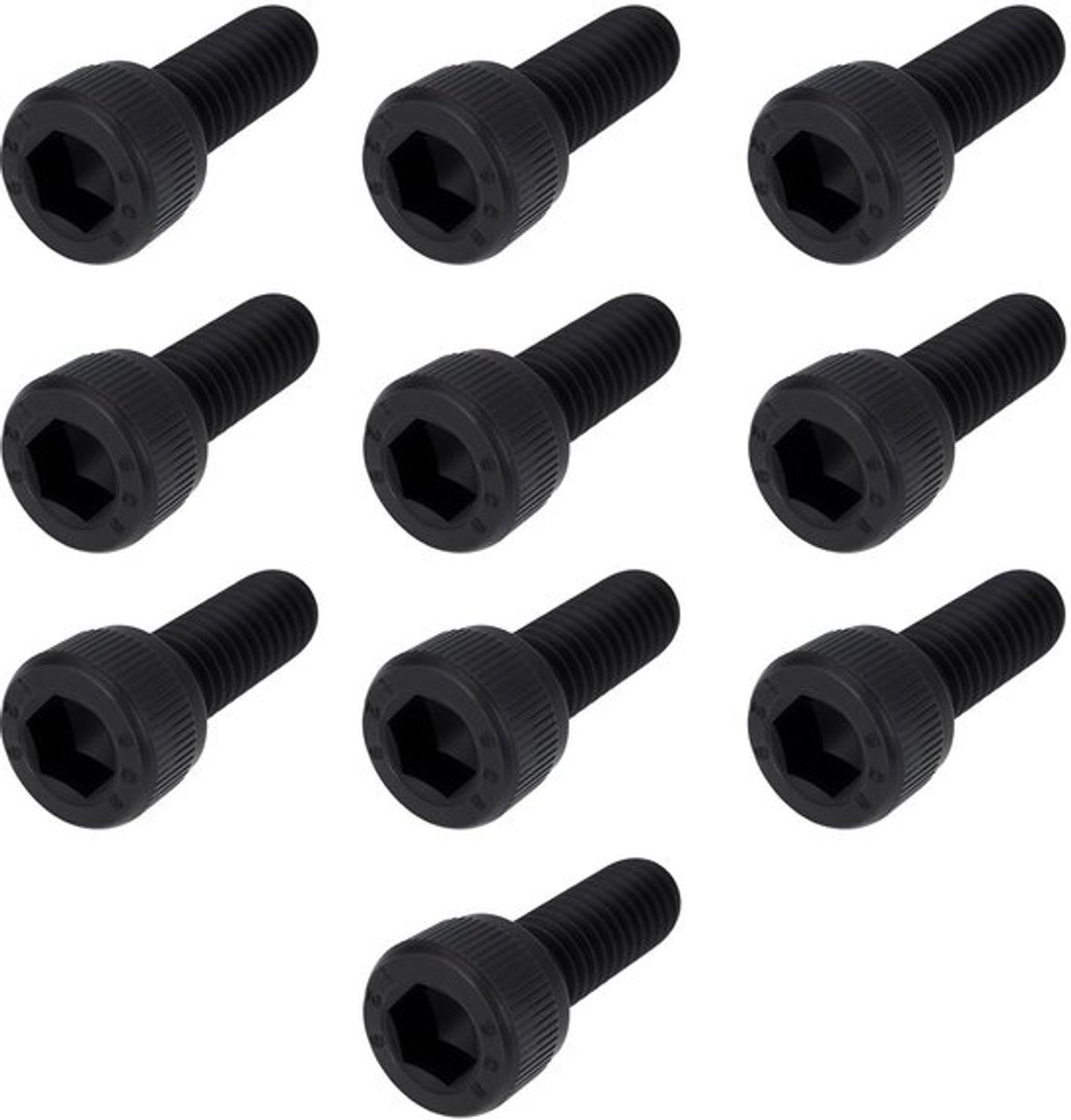 - Pedalen Montage Schroeven - M6x16mm - Set van 10 stuks - Hoogwaardige kwaliteit - Voor Thrustmaster T3PM - Geschikt voor gaming - Stevig