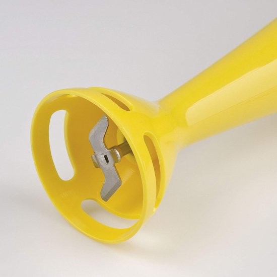 Staafmixer - Dompelmixer Keukenmixer - Soepen en Sauzen Maken - 4 Roestvrijstalen Messen - 375 cm - Geel — afbeelding 3